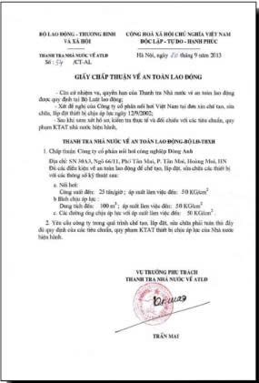 Chứng nhận